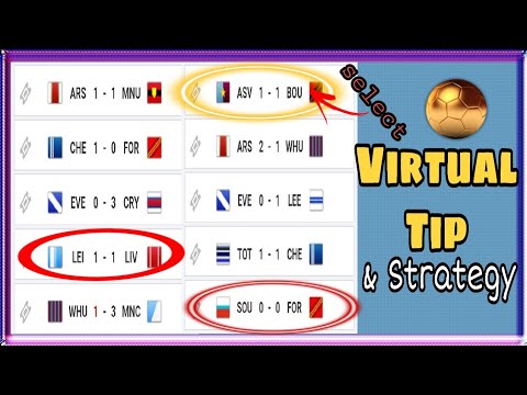 VIRTUAL FOOTBALL Betting Strategy THAT WORKS