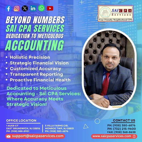 Precision in Numbers: Elevate Your Business with SAI CPA Services Accounting Expertise