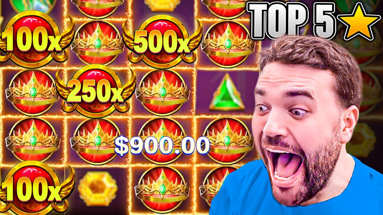 TOP 5 RECORD MAX WINS ON SLOTS! (GATES OF OLYMPUS, 5 LIONS MEGAWAYS \u0026 MORE!)