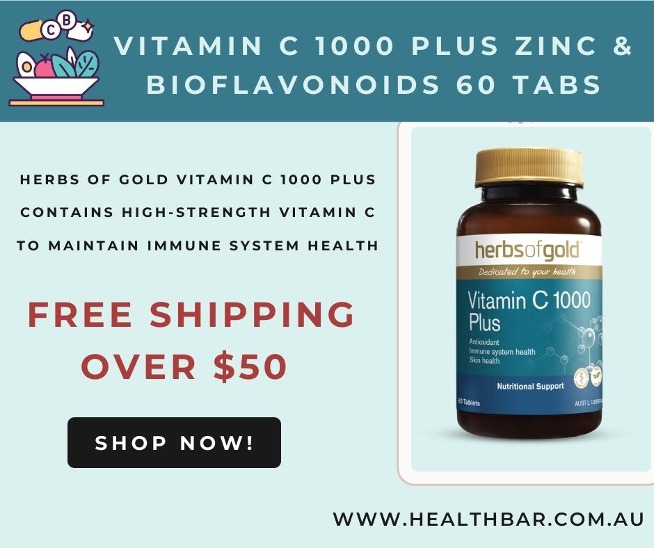 Vitamin C 1000 Plus Zinc & Bioflavonoids 60 tabs