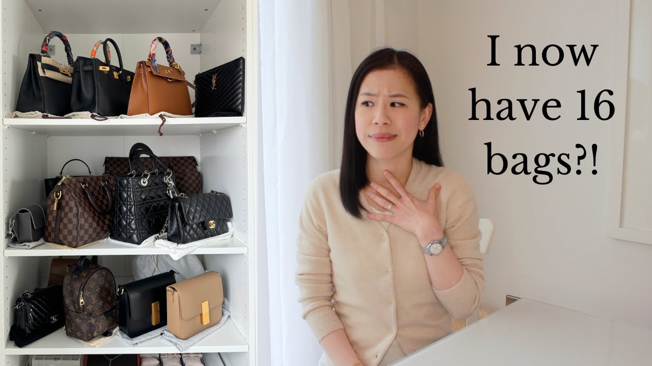 So I downsized my luxury bag collection but it grew again. How many bags do you need to be happy?