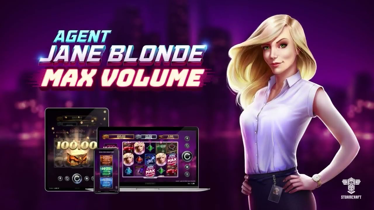 Agent Jane Blonde Max Volume Slot: Grants Player a Remarkable Big Win