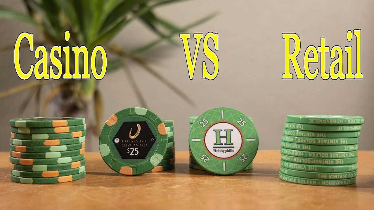 Casino Vs Retail - Casino Chips Vs Retail Poker Chips - What's The Difference