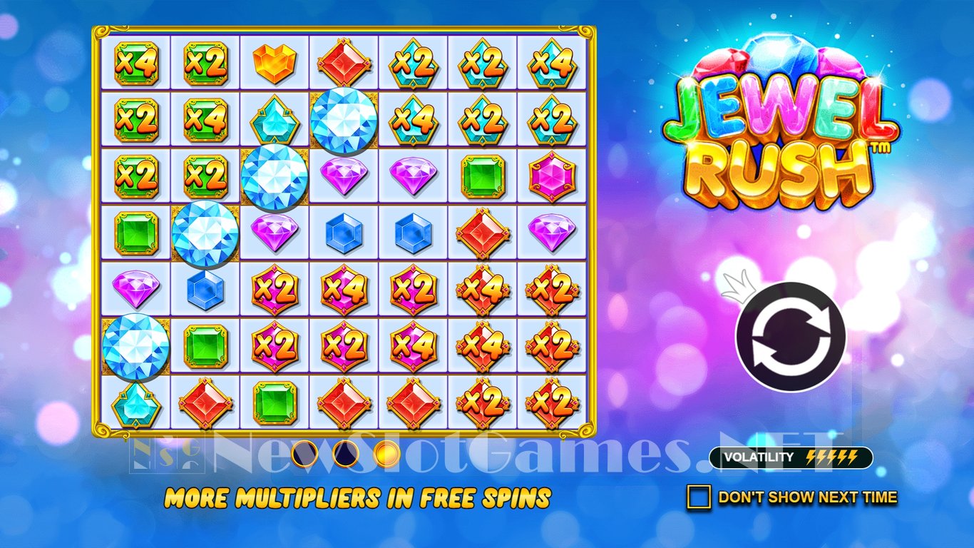 Jewel Rush Slot (Pragmatic Play) Review 2024 \u0026 Demo Game